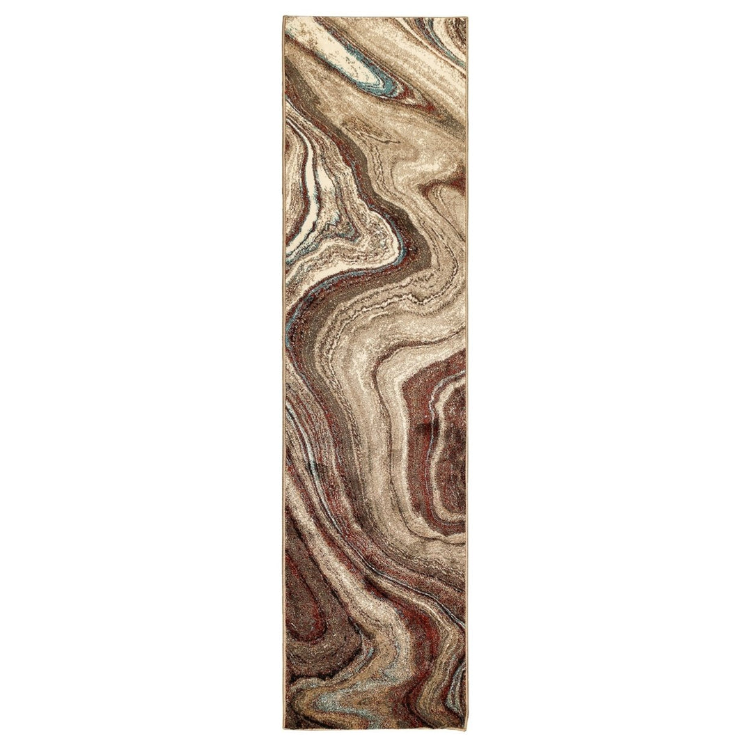 Liora Manne Ashford Agate Indoor Area Rug Red Image 4