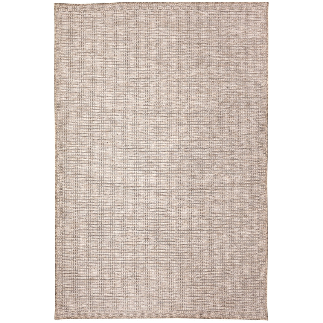 Liora Manne Orly Texture Indoor Outdoor Area Rug Natural Image 3