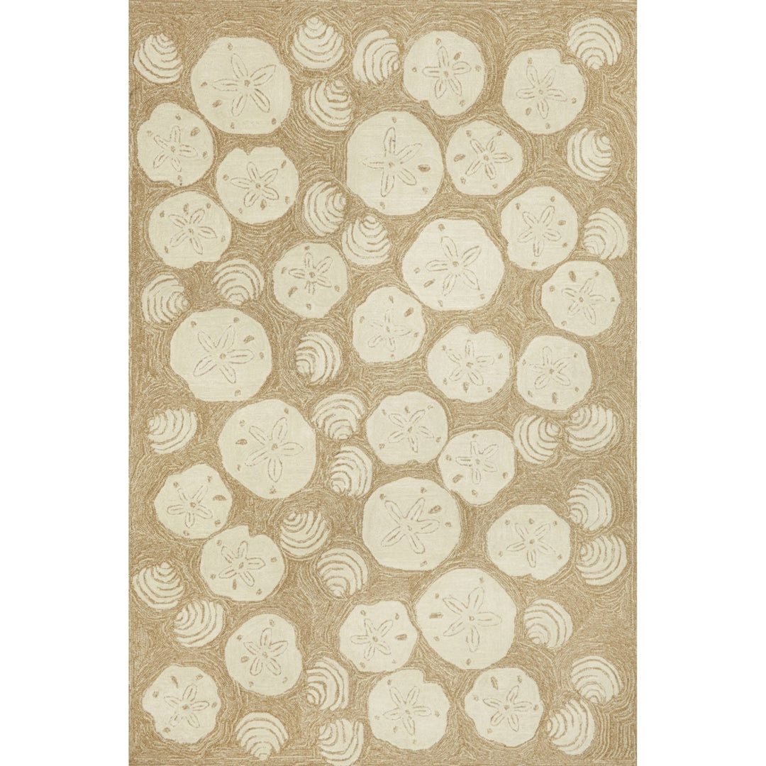 Liora Manne Frontporch Shell Toss Indoor Outdoor Area Rug Natural Image 6