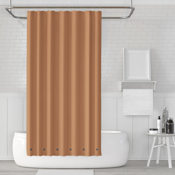 Heavy-Weight Magnetic Shower Curtain Liner Image 5
