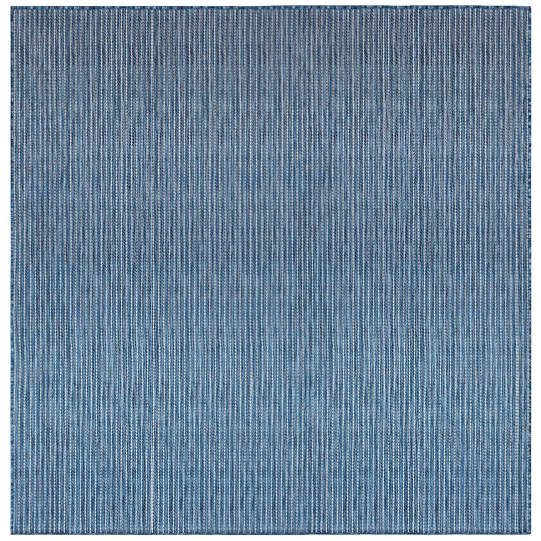 Liora Manne Carmel Texture Stripe Indoor Outdoor Area Rug Navy Image 9