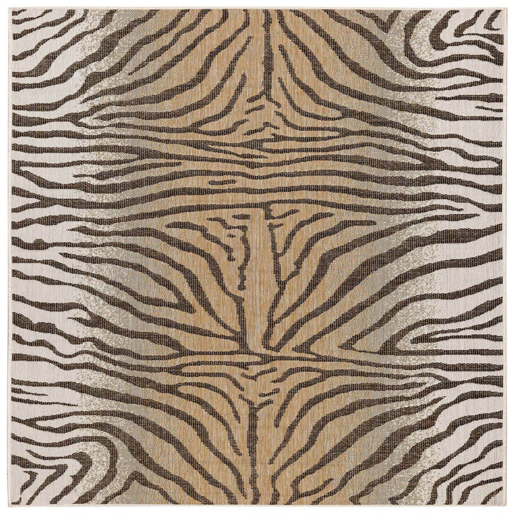 Liora Manne Carmel Zebra Indoor Outdoor Area Rug Sand Image 7