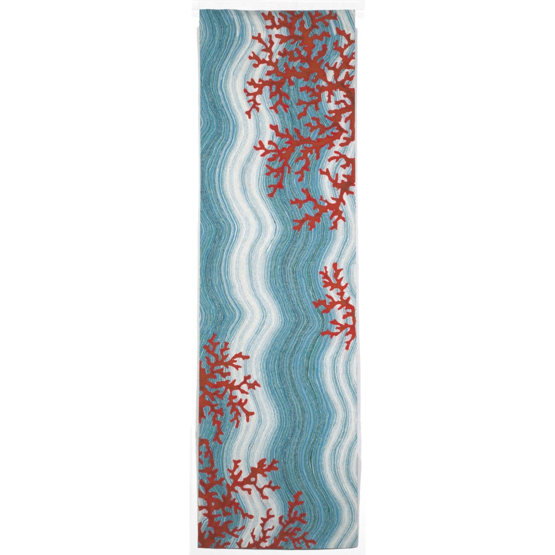 Liora Manne Visions IV Coral Reef Indoor Outdoor Area Rug Water Image 10