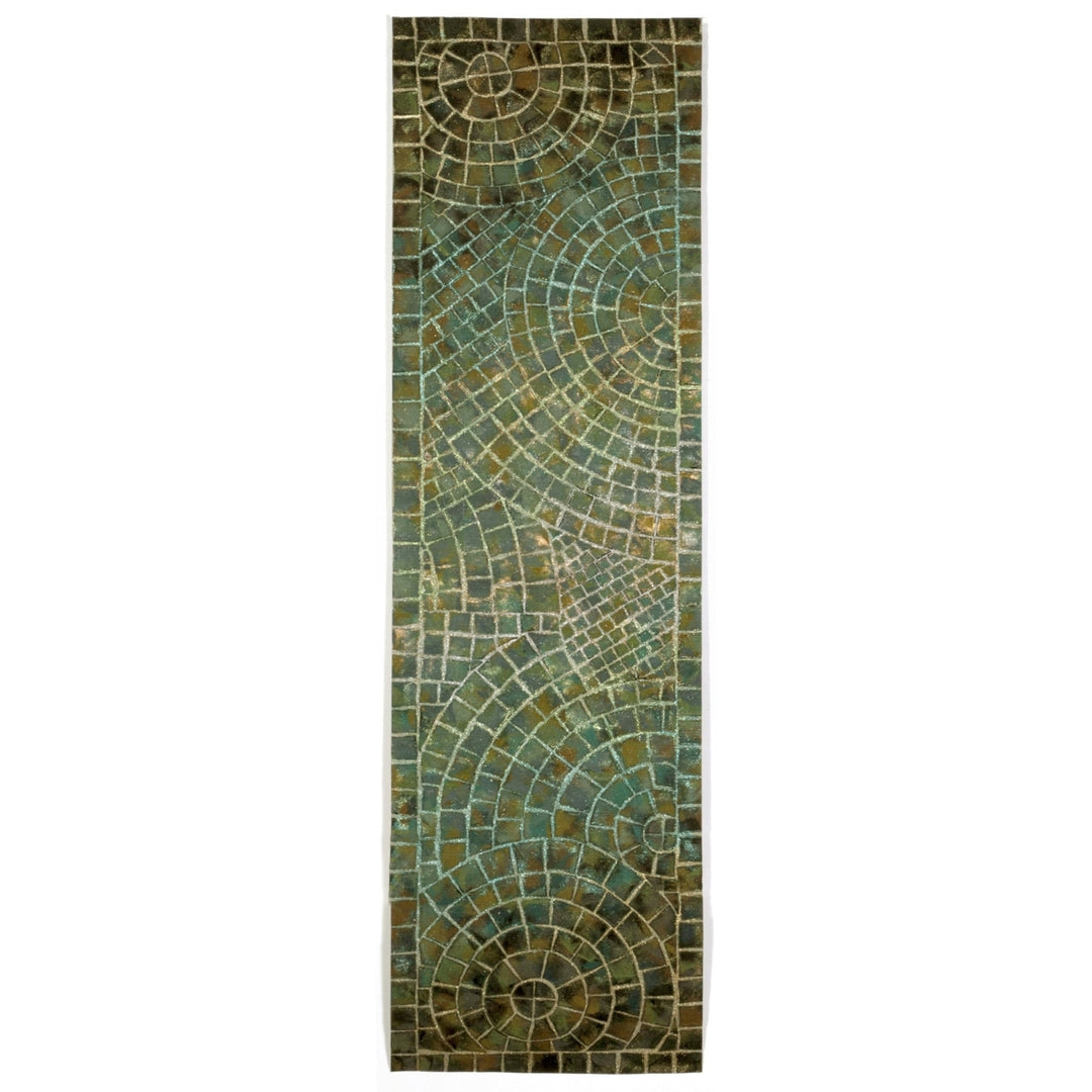 Liora Manne Visions V Arch Tile Indoor Outdoor Area Rug Lapis 100% Polyester Image 6