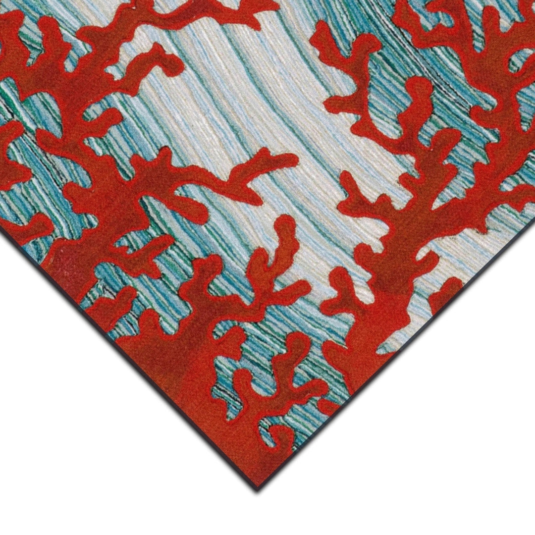 Liora Manne Visions IV Coral Reef Indoor Outdoor Area Rug Water Image 12