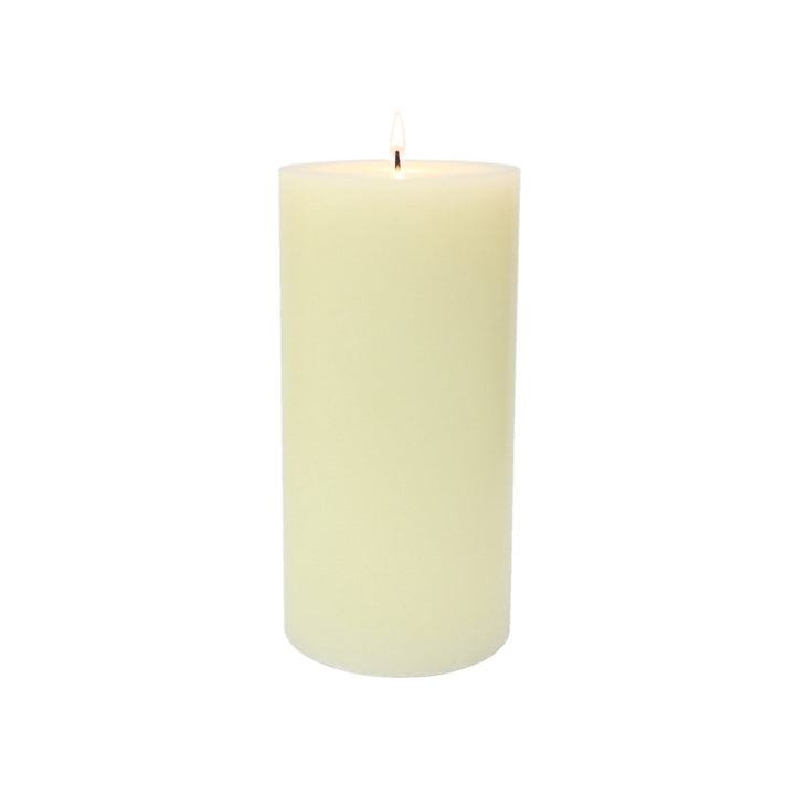 Pillar Candle Unscented Ivory 2.8x8 Candle-Lite 100% Cotton Wick Essential Oils Image 2