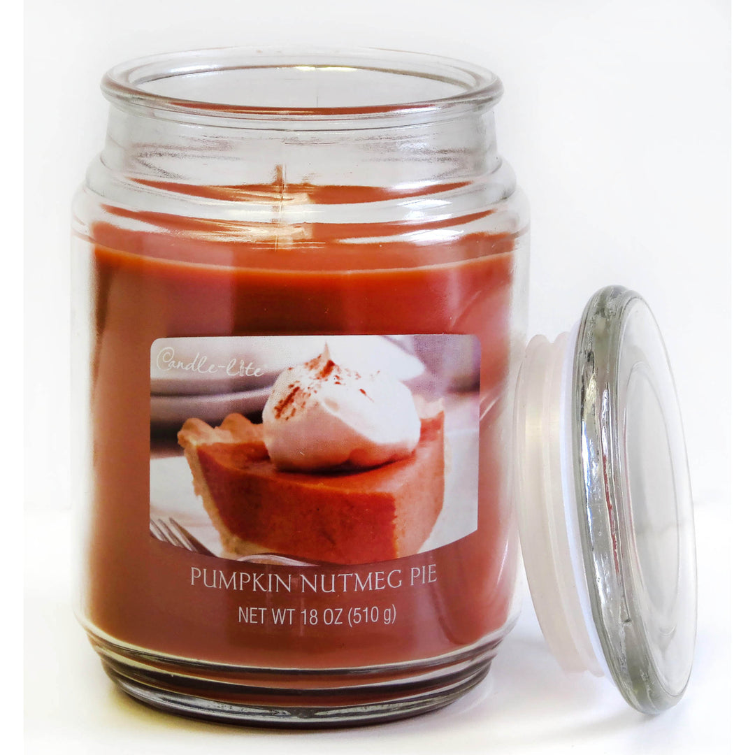 Candle-Lite Pumpkin Nutmeg Pie Jar Candle 510g 18oz Essential Oils Aromatherapy Image 2