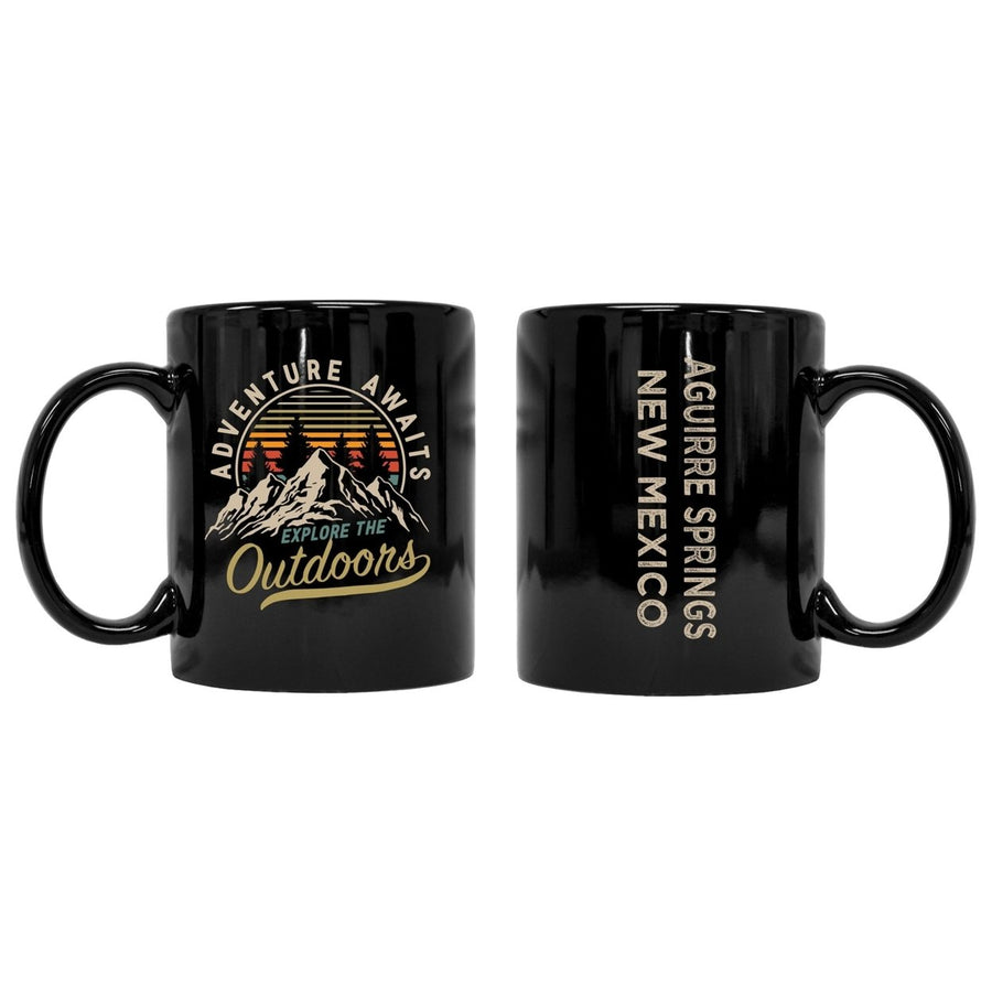 Aguirre Springs Mexico Souvenir Adventure Awaits 8 oz Coffee Mug 2-Pack Image 1