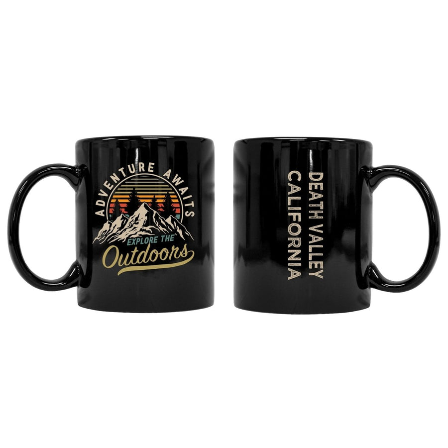 Death Valley California Souvenir Adventure Awaits 8 oz Coffee Mug 2-Pack Image 1