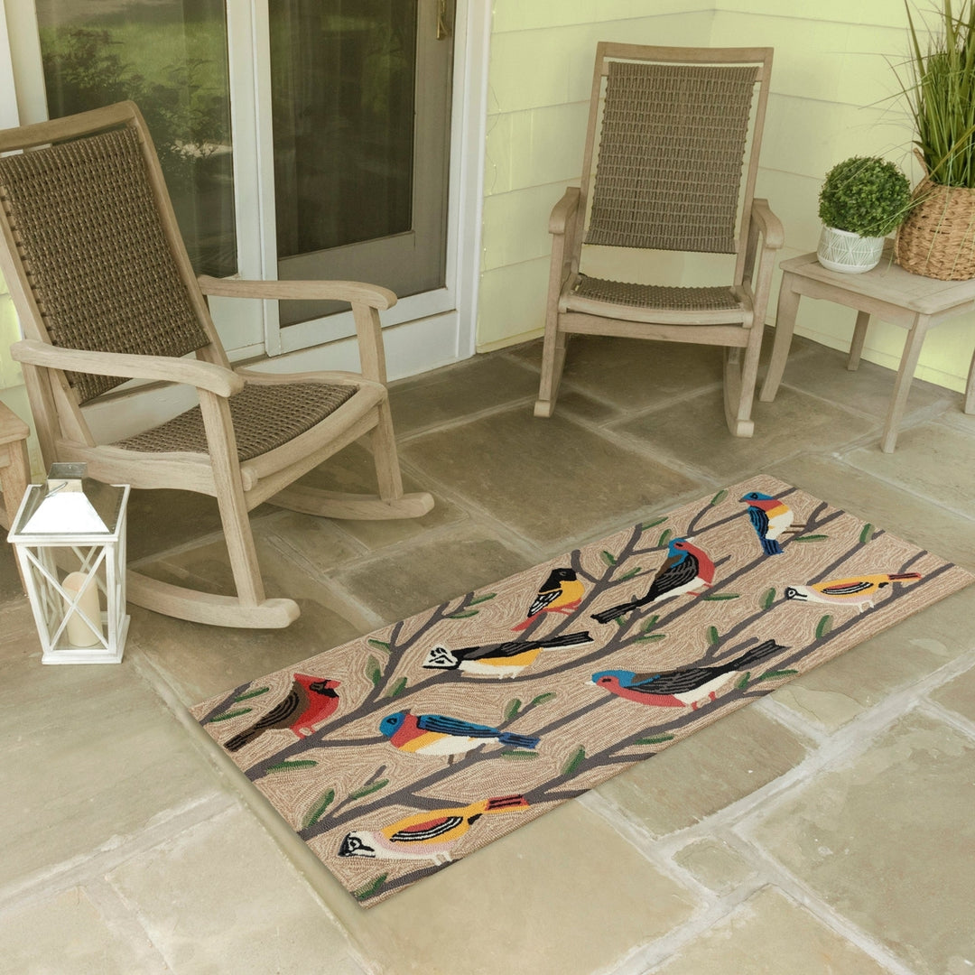 Liora Manne Frontporch Indoor Outdoor Area Rug Multi Color 80% Polyester Image 8