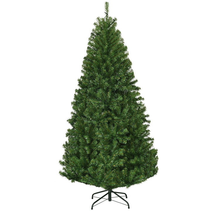 6Ft Pre-Lit Artificial Christmas Tree Hinged 350 LED Lights Image 7