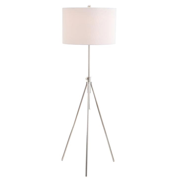 SAFAVIEH Cipriana Floor Lamp  Silver / White Image 3