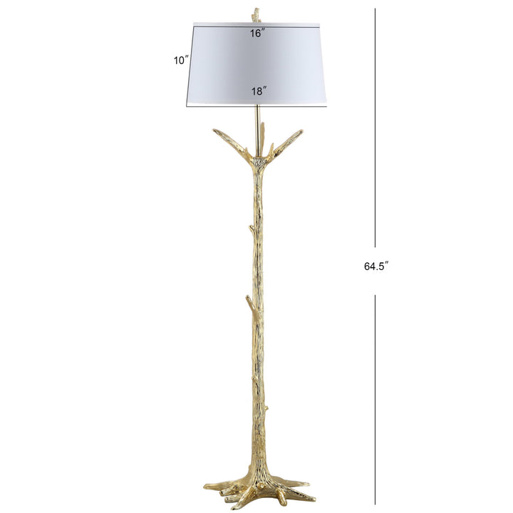 SAFAVIEH Thornton Floor Lamp  Gold Image 4