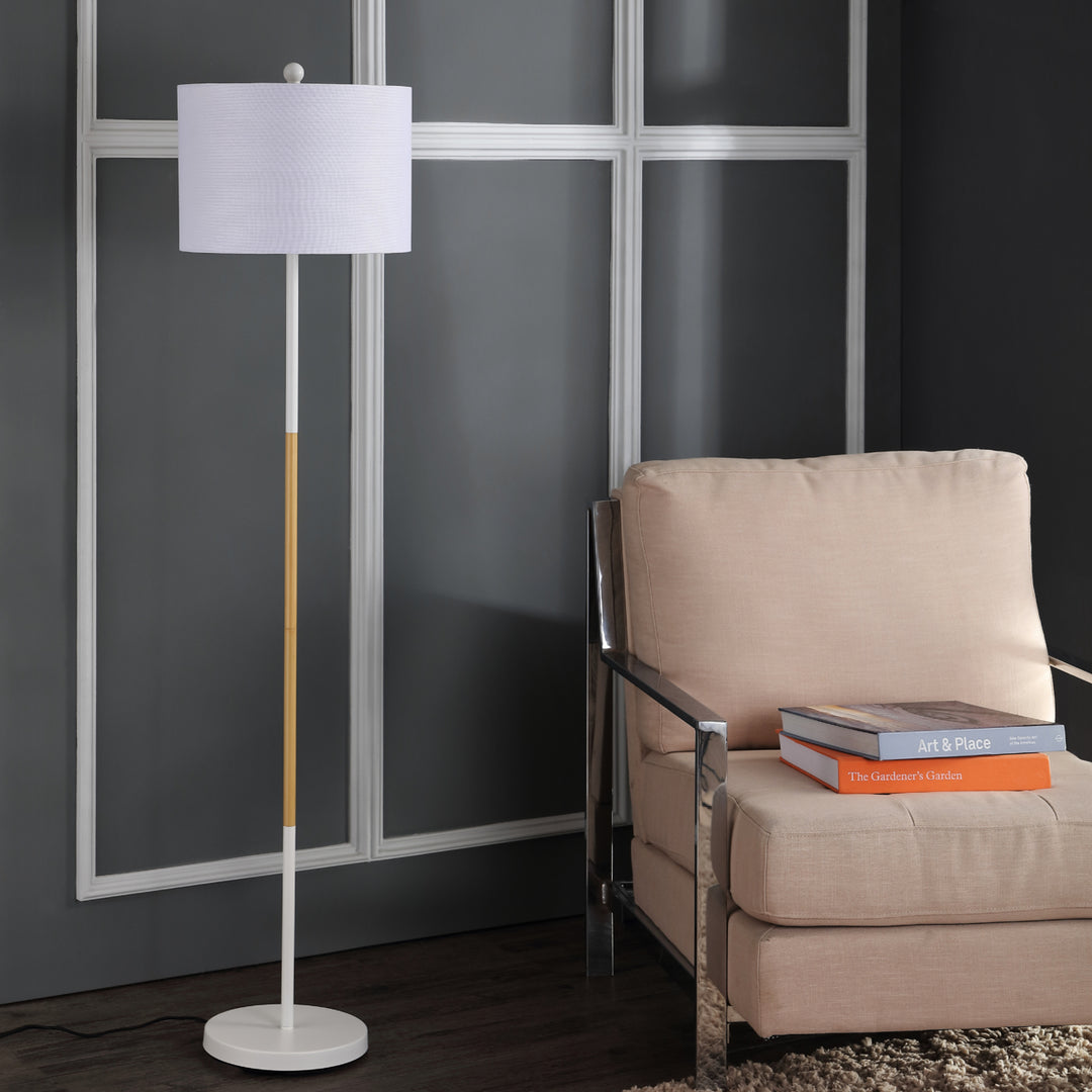 SAFAVIEH Melrose Floor Lamp  White Image 1