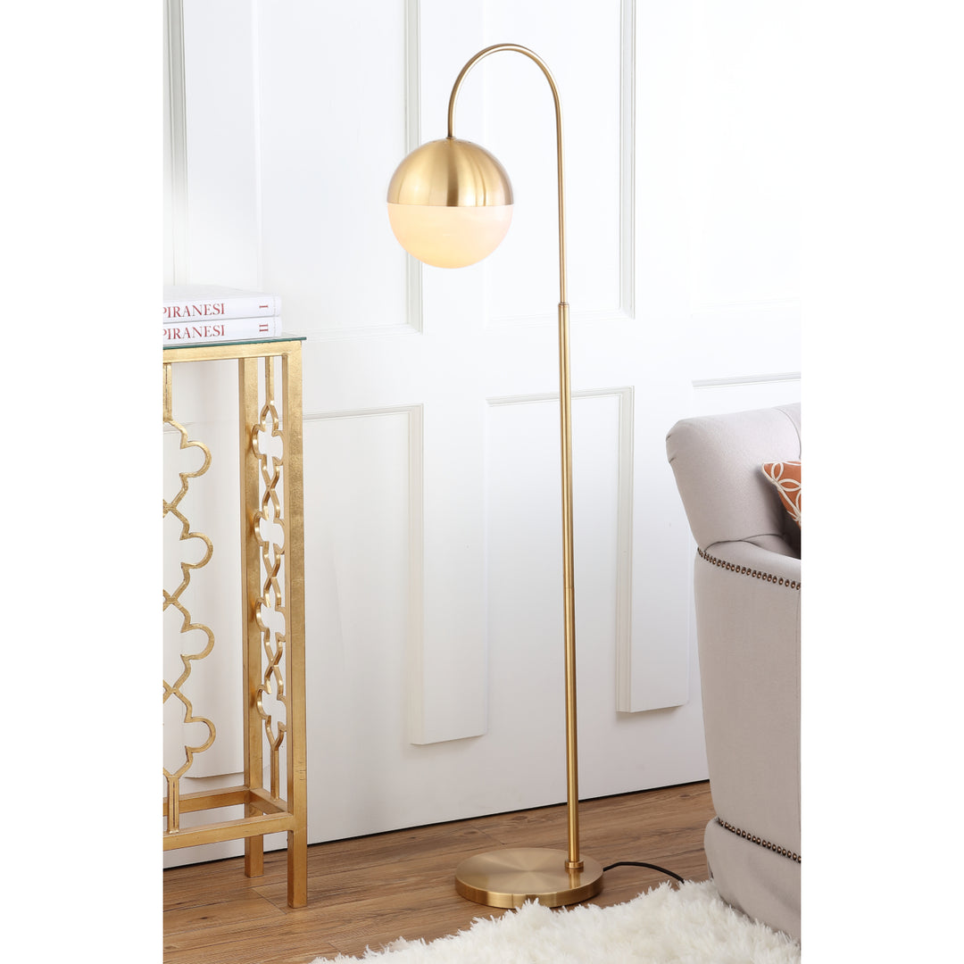 SAFAVIEH Jonas Floor Lamp  Brass Image 1