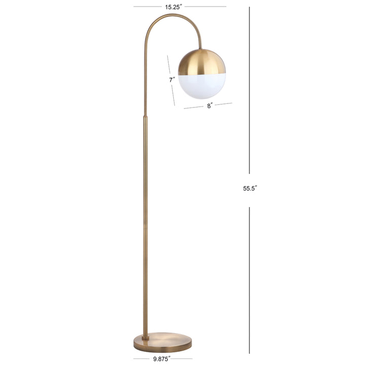 SAFAVIEH Jonas Floor Lamp  Brass Image 5