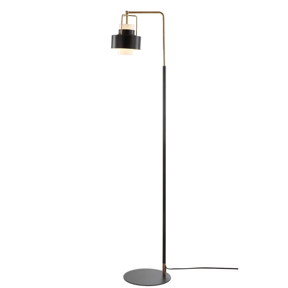 SAFAVIEH Brendon Floor Lamp  Black / Brass Image 2