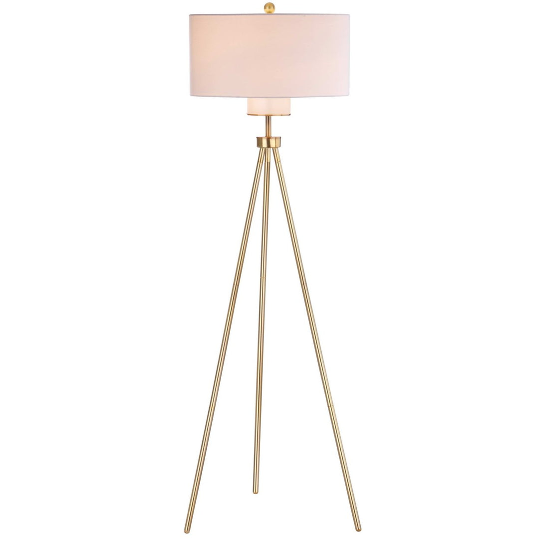 SAFAVIEH Enrica Floor Lamp  Brass Image 3