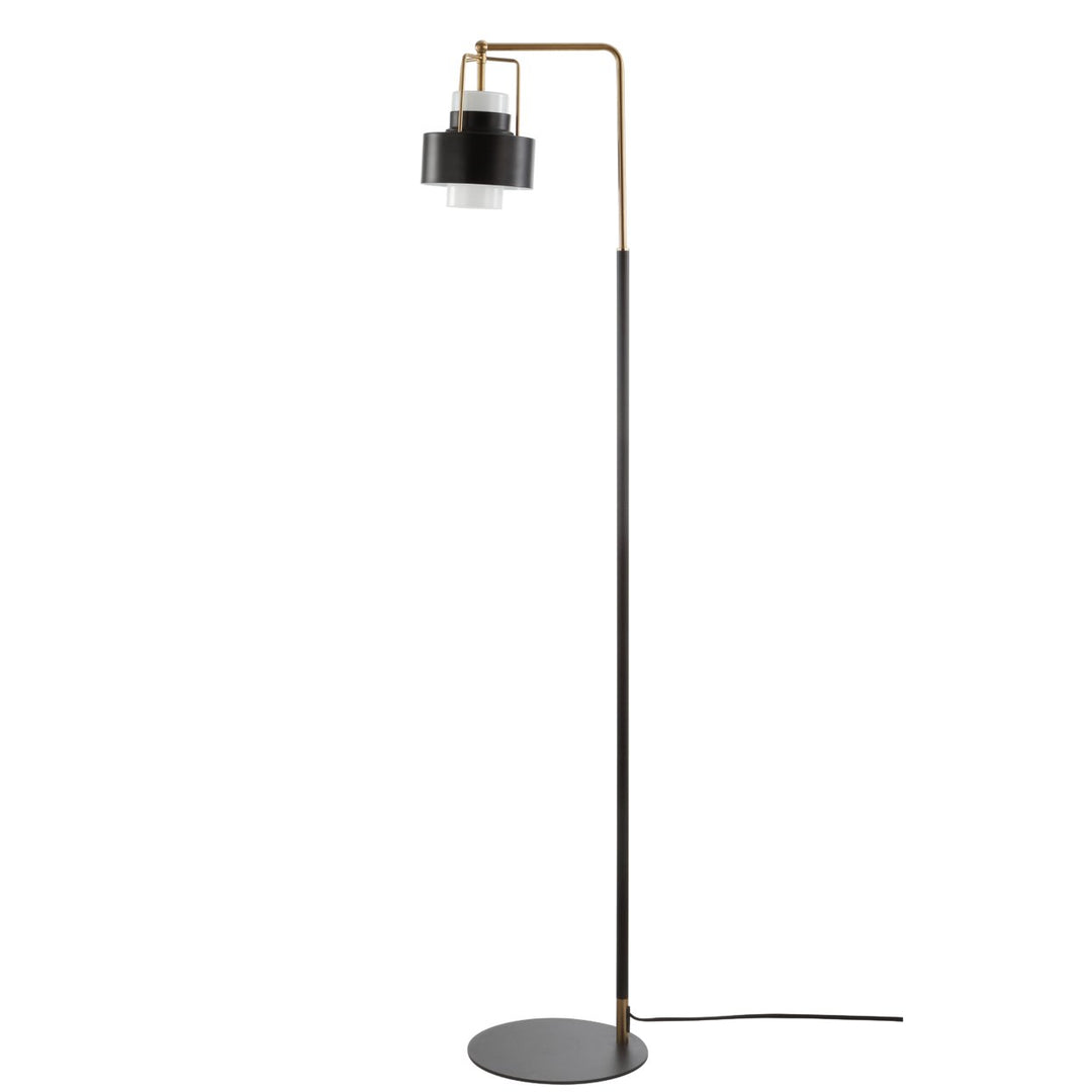 SAFAVIEH Brendon Floor Lamp  Black / Brass Image 3