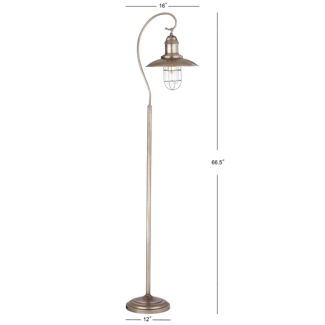 SAFAVIEH Romelo Floor Lamp  Silver Image 3