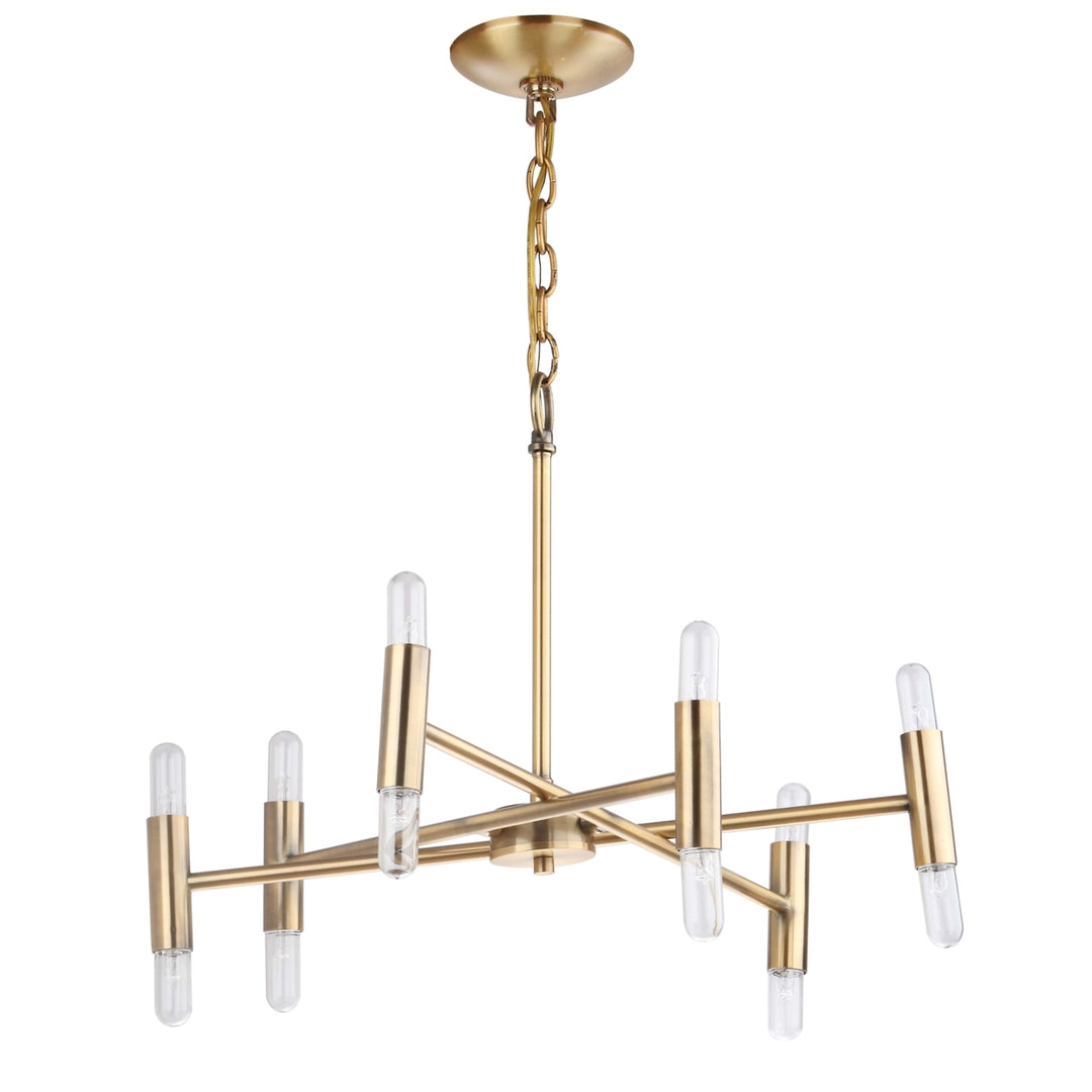 SAFAVIEH Gale 12 Light 22" Chandelier  Gold Image 3