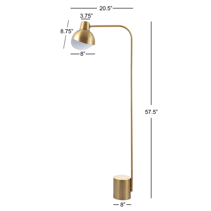 SAFAVIEH Violetta Floor Lamp  Gold Image 4