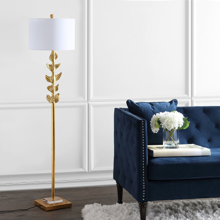 SAFAVIEH Georgiana Floor Lamp  Gold Image 1