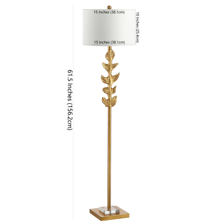 SAFAVIEH Georgiana Floor Lamp  Gold Image 4