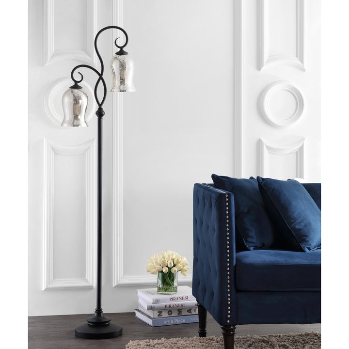 SAFAVIEH Claudia Floor Lamp  Black Image 1