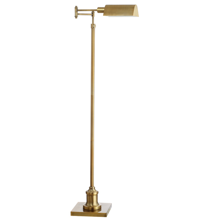 SAFAVIEH Briggs Floor Lamp  Brass Image 2