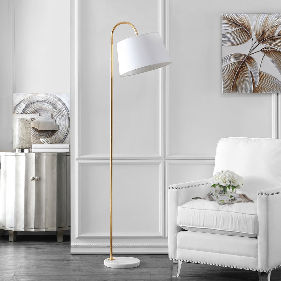 SAFAVIEH Dacey Floor Lamp  Gold Image 1