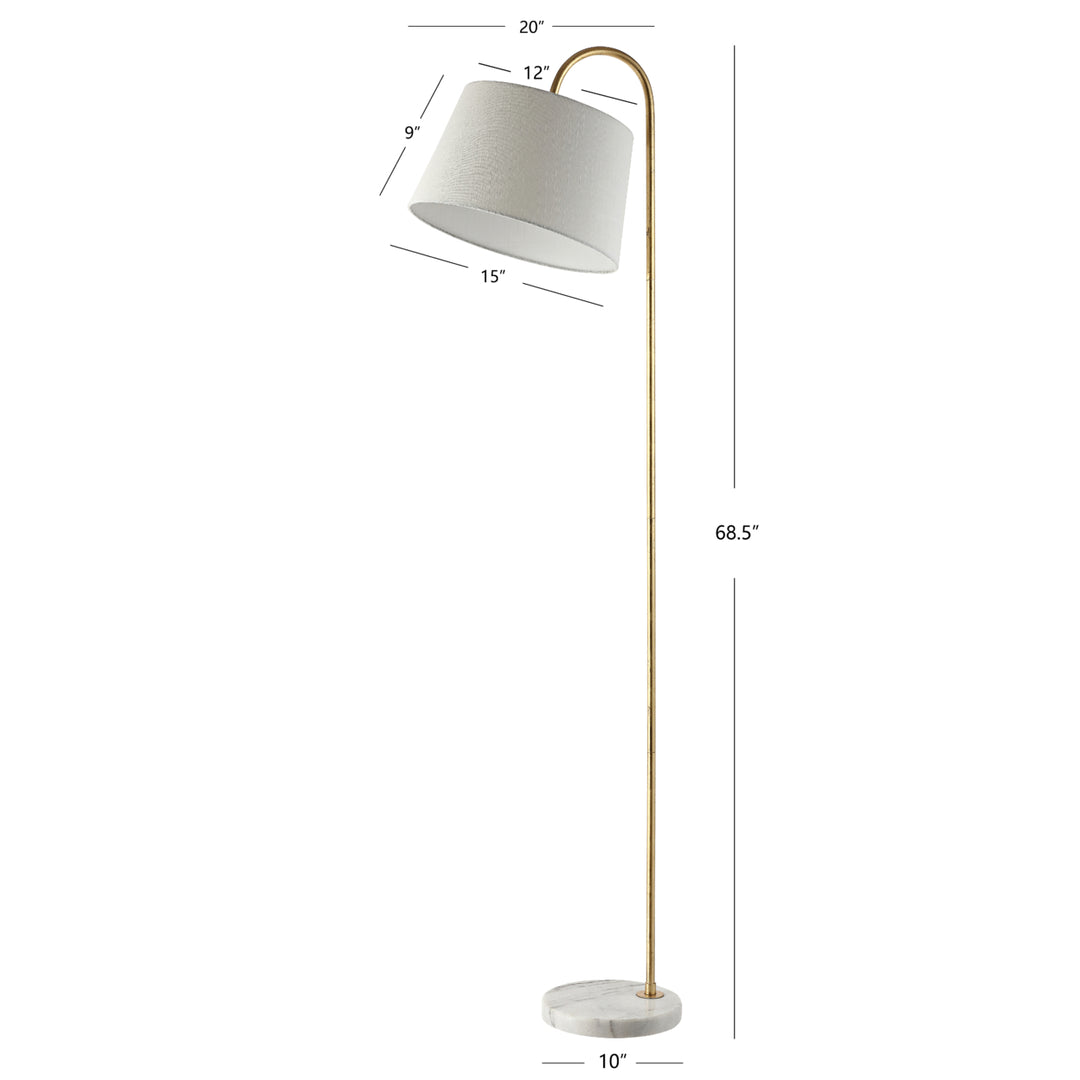 SAFAVIEH Dacey Floor Lamp  Gold Image 4