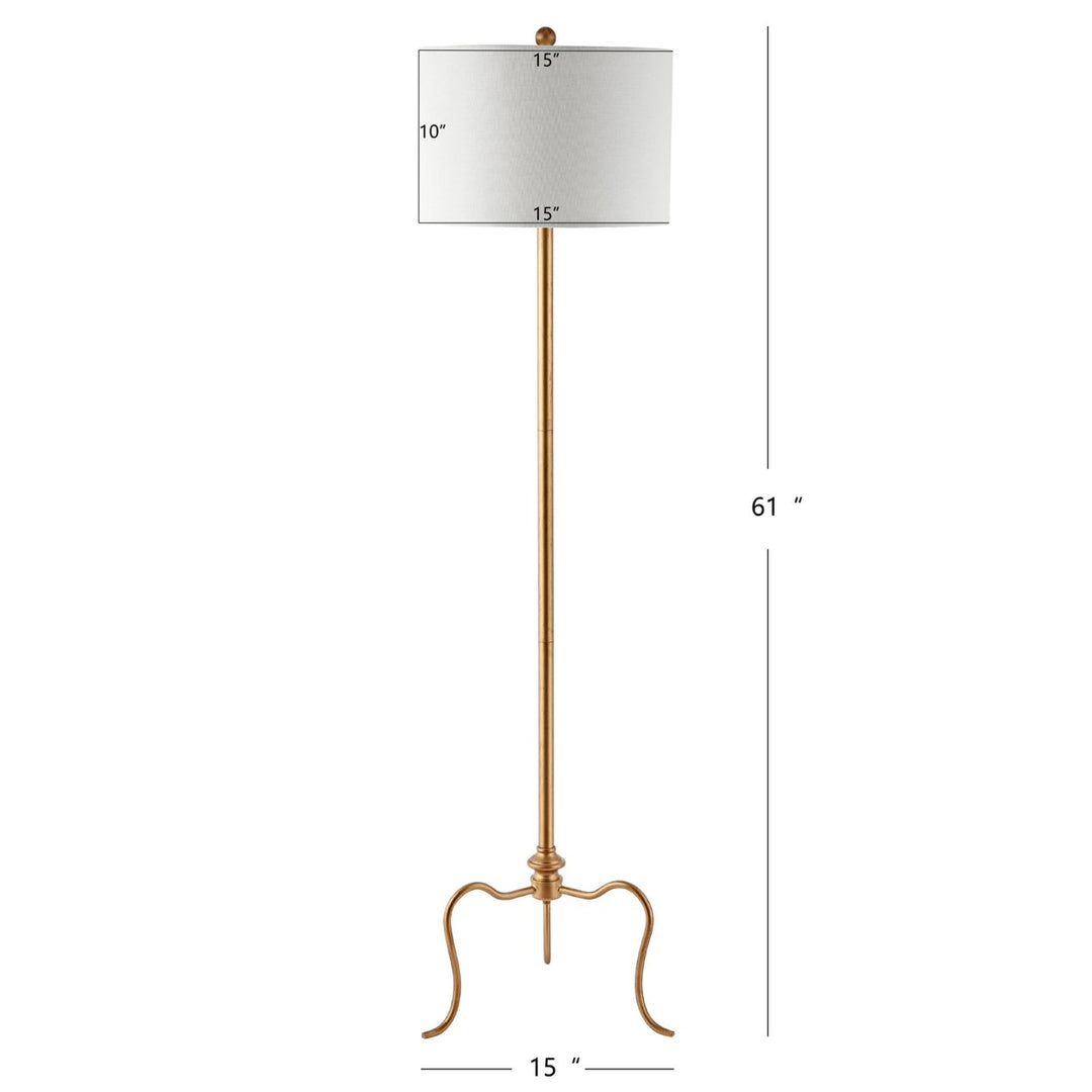 SAFAVIEH Earie Floor Lamp  Gold Image 4