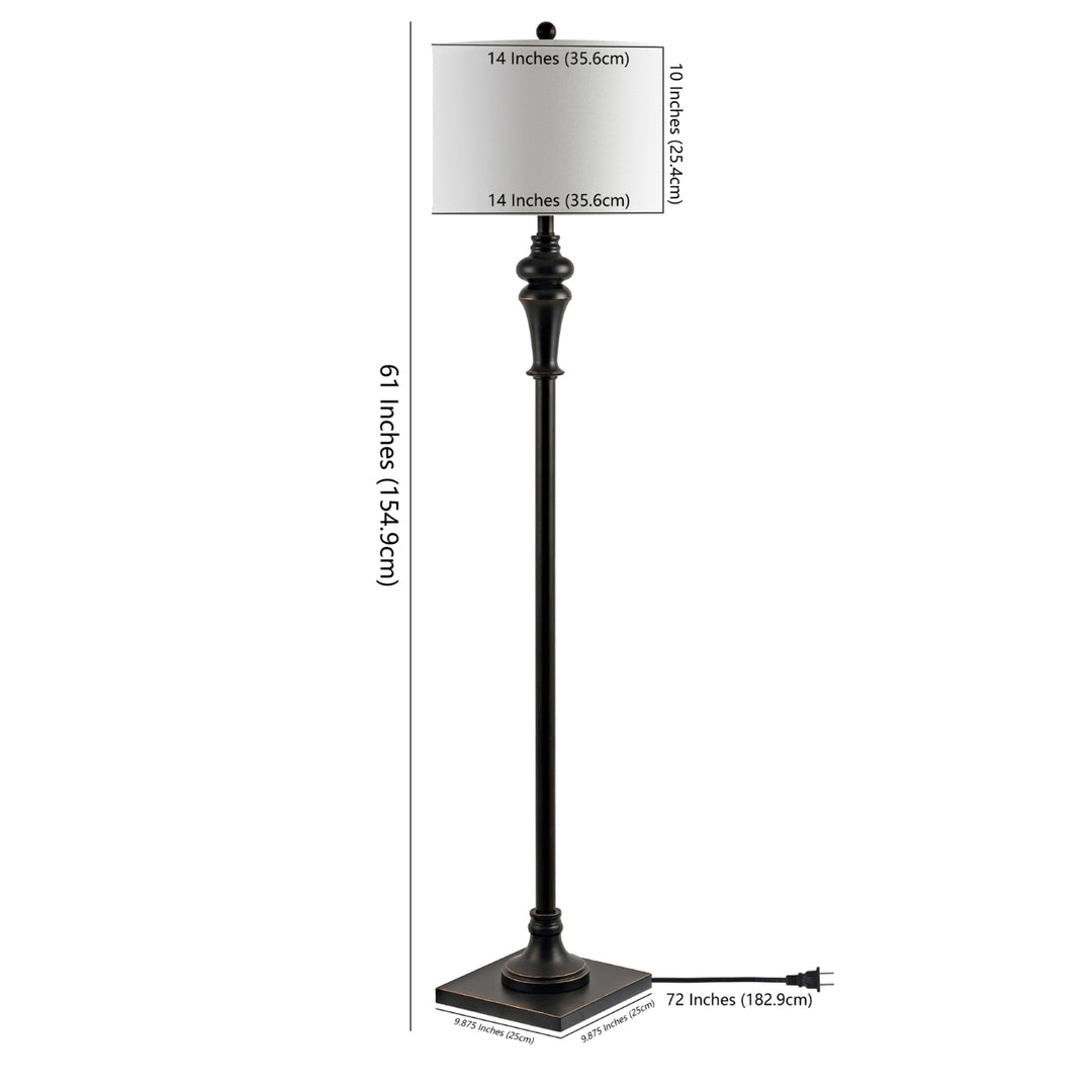 SAFAVIEH Norla Floor Lamp  Black Image 4