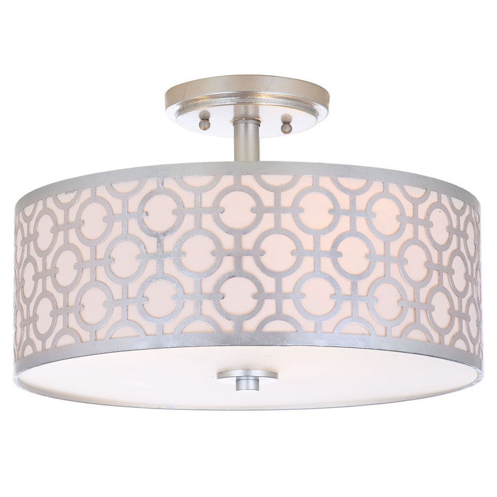 SAFAVIEH Vera Flush Mount Silver Image 4