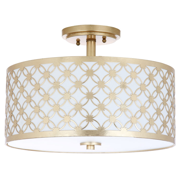 SAFAVIEH Hutch Flush Mount Gold Image 3