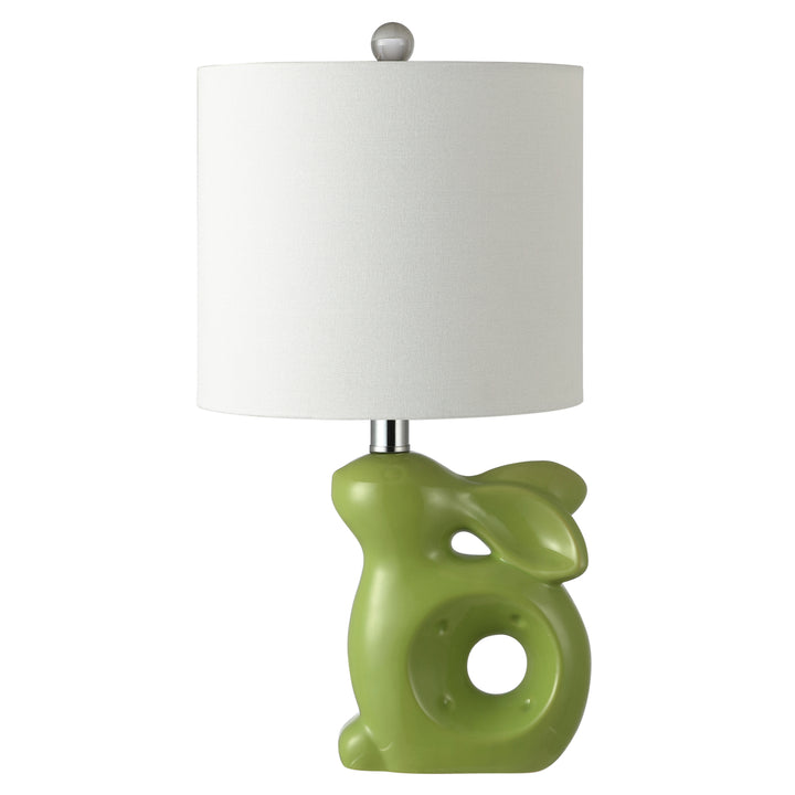 SAFAVIEH Ruby Rabbit Lamp  Green Image 2