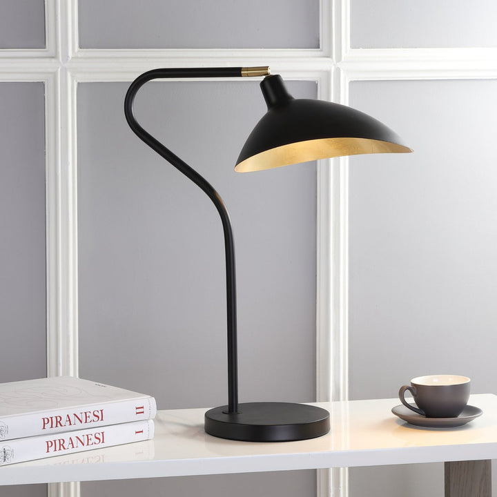 SAFAVIEH Giselle Table Lamp  Black / Gold Image 1