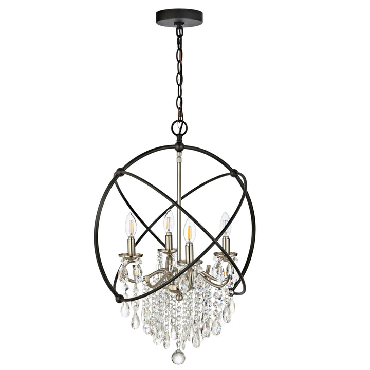 SAFAVIEH Colby 5 Light 16.75 Inch Pendant  Brass Image 2