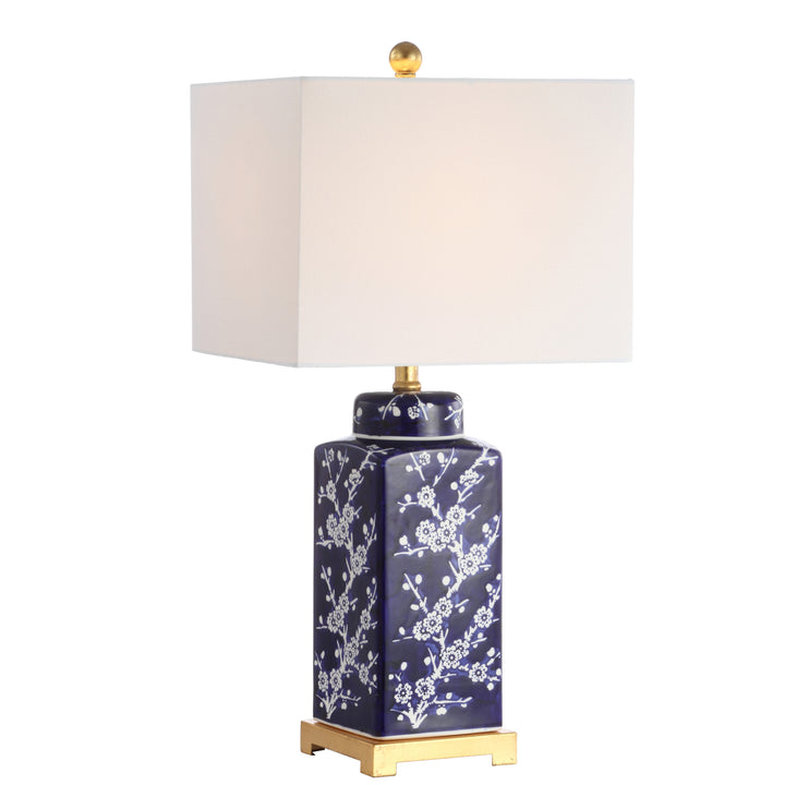 SAFAVIEH Kyra Table Lamp  Blue / White Image 4