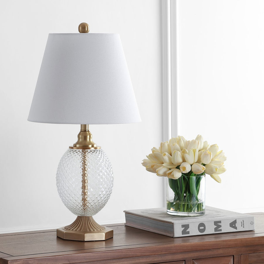 SAFAVIEH Vaughn Table Lamp  Grey Image 1