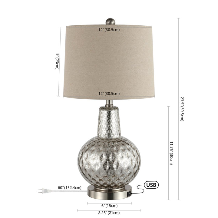 SAFAVIEH Makayla Table Lamp  Beige Image 4