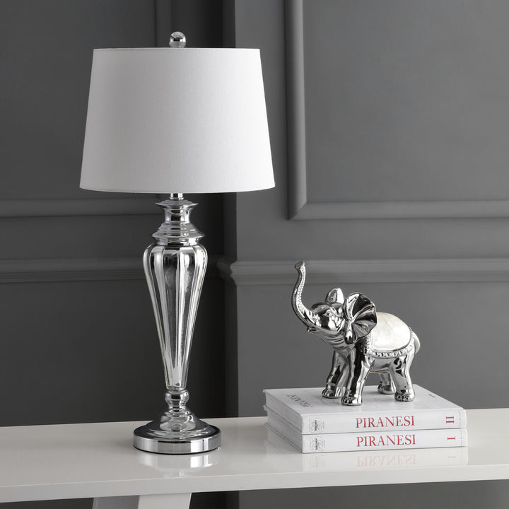 SAFAVIEH Savion Table Lamp (Set of 2)  White Image 1