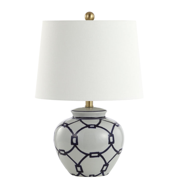 SAFAVIEH Arwen Table Lamp (Set of 2)  Blue / White Image 2