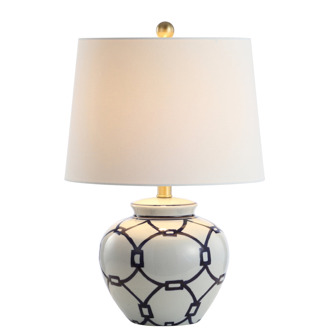 SAFAVIEH Arwen Table Lamp (Set of 2)  Blue / White Image 3