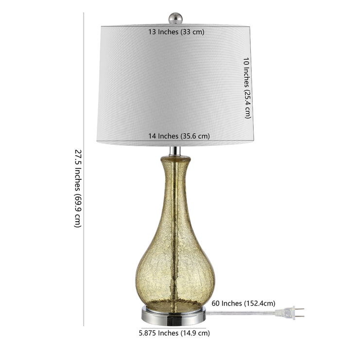 SAFAVIEH Harlan Table Lamp  Brown Image 4