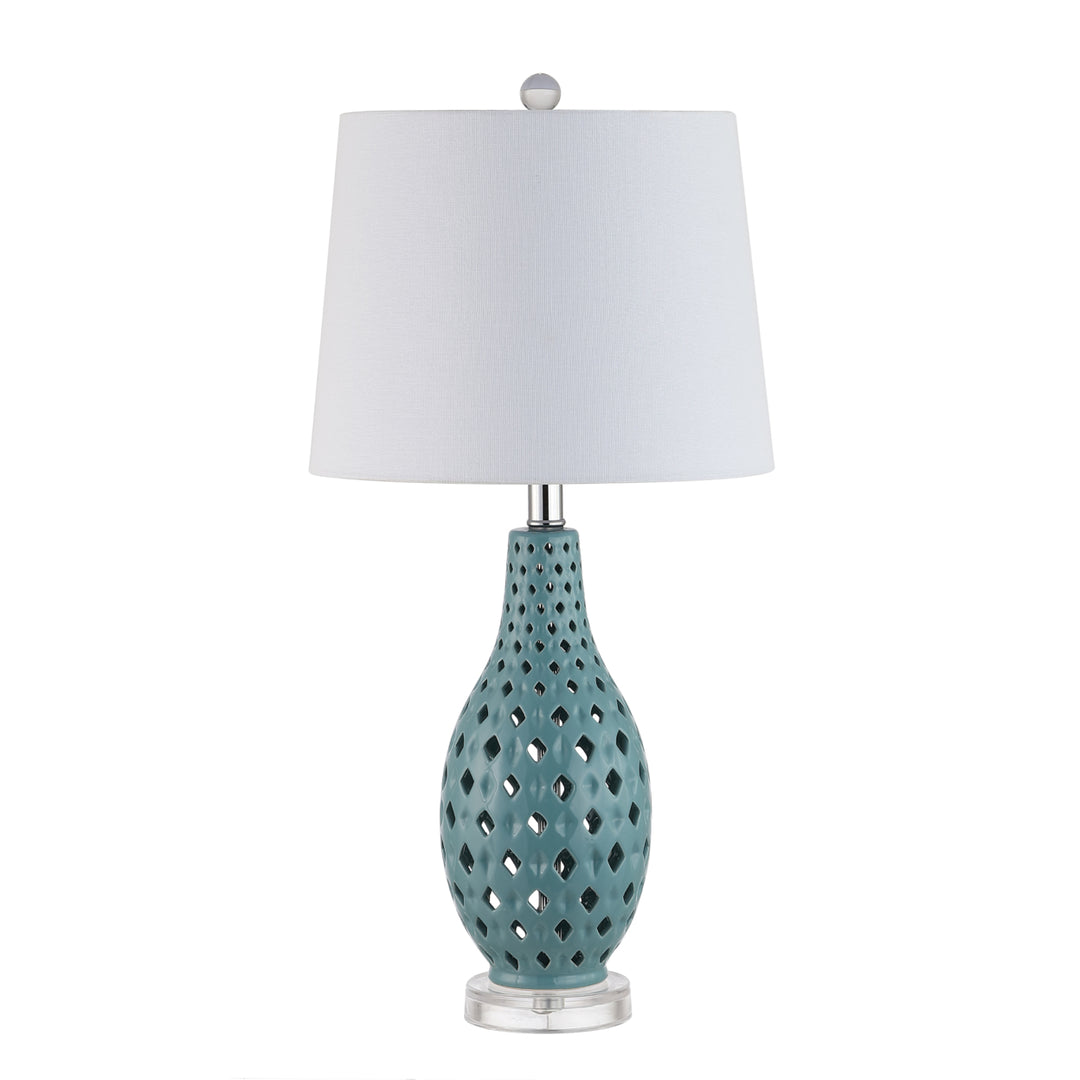 SAFAVIEH Frena Table Lamp (Set of 2)  Blue Image 2