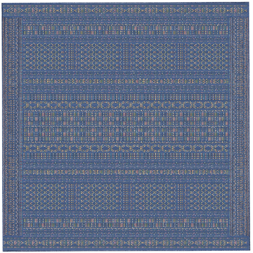 Liora Manne Avena Area Rug Indoor Outdoor Denim 100% Polypropylene 5x8 Image 5