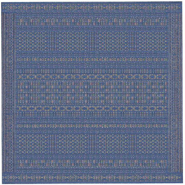 Liora Manne Avena Area Rug Indoor Outdoor Denim 100% Polypropylene 5x8 Image 5