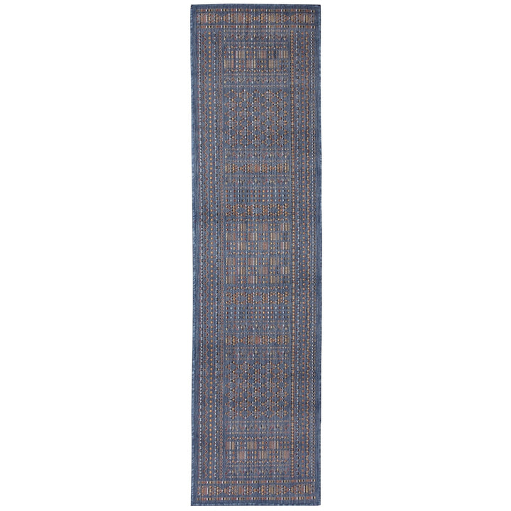 Liora Manne Avena Area Rug Indoor Outdoor Denim 100% Polypropylene 5x8 Image 6